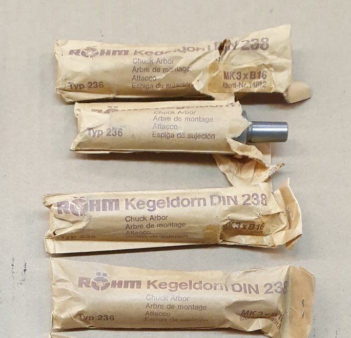 Tutti gli attrezzi: Kegeldorne DIN 238 MK 3 B16 Typ 236 – Nuovo e nell'imballaggio originale da Wetzikon ZH venduto da d.Artagnan