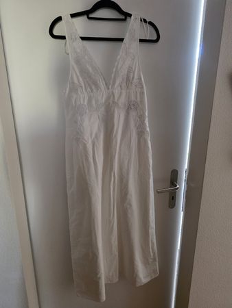 Sommerkleid Zara weiss Grösse M Spitze neu!