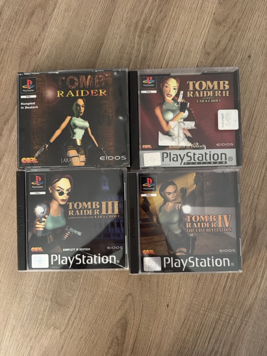 Giochi: Tomb Raider 1-4 Ps1 – Usato da Hagendorn venduto da masterchieff