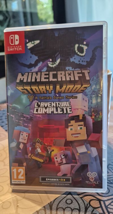 Minecraft Story Mode L’aventure Complète – WII U PAL FR – Jeu Neuf Sous Blister