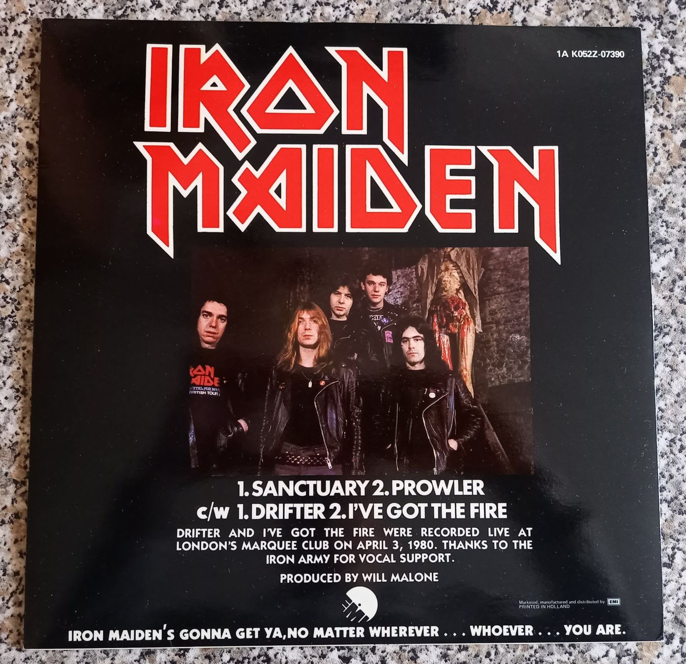 Dischi in vinile: 4 Iron Maiden Maxi-Singles (Germany Editions) – Usato da Reinach AG venduto da cosmiceddie 1