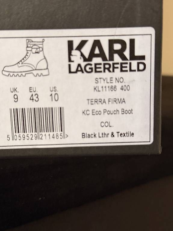Karl Lagerfeld Scarpe da uomo: Karl Lagerfeld Boots – Usato da Schaffhausen venduto da Aensch 3