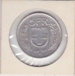 Toutes les monnaies: 5 Franken 1937 Silber. – D'occasion à Schlieren par Rapaelli