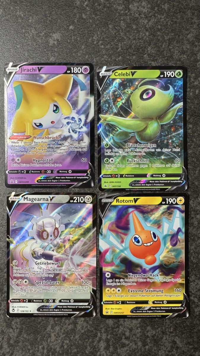 Pokémon Carte collezionabili: Pokémon Karten mystisches V Set – Nuovo (secondo la descrizione) da Dietlikon venduto da abd_7qwy