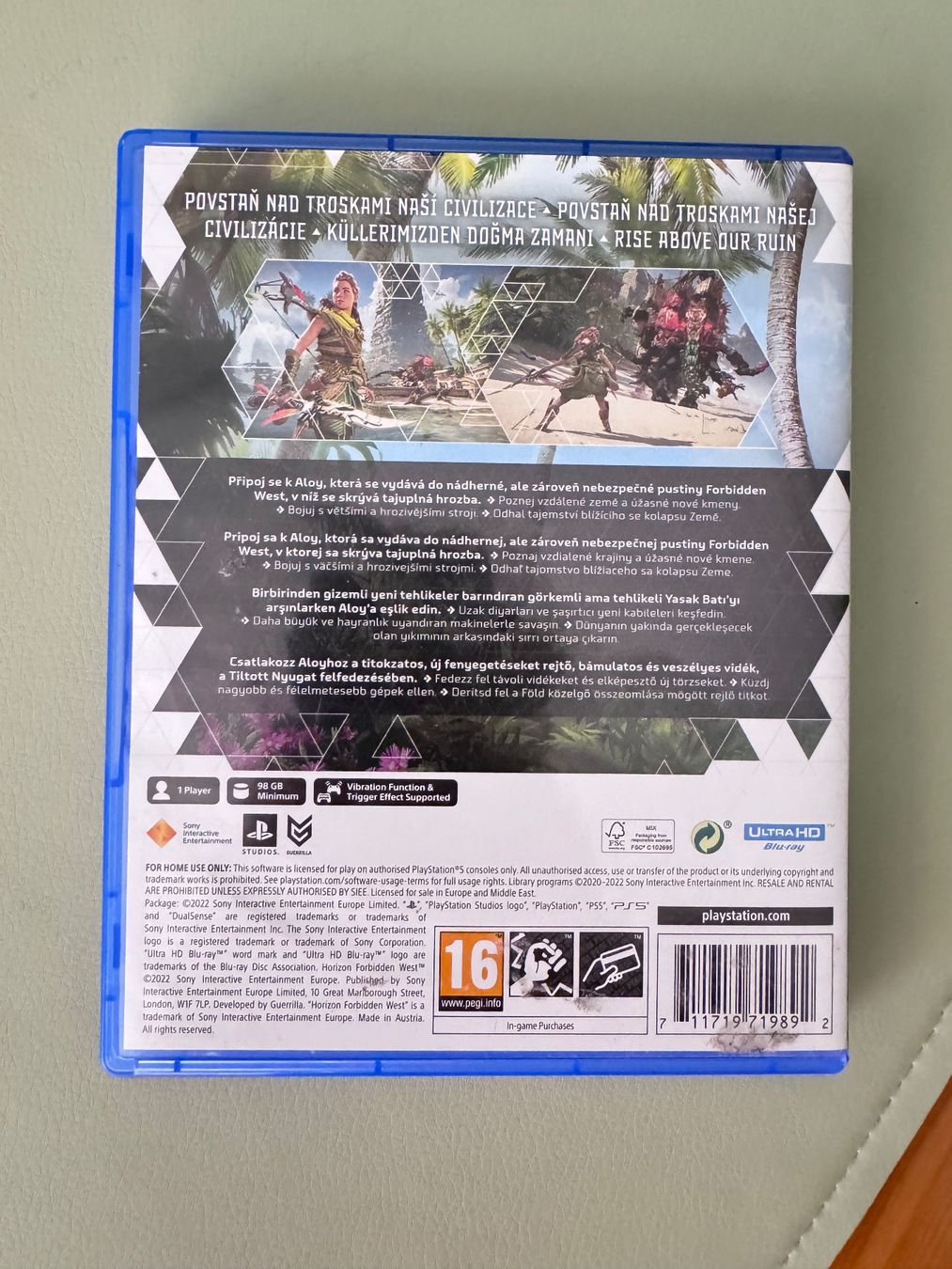 Sony Giochi: Horizon Forbidden West CD - PS5 – Usato da Steffisburg venduto da barney_ 1