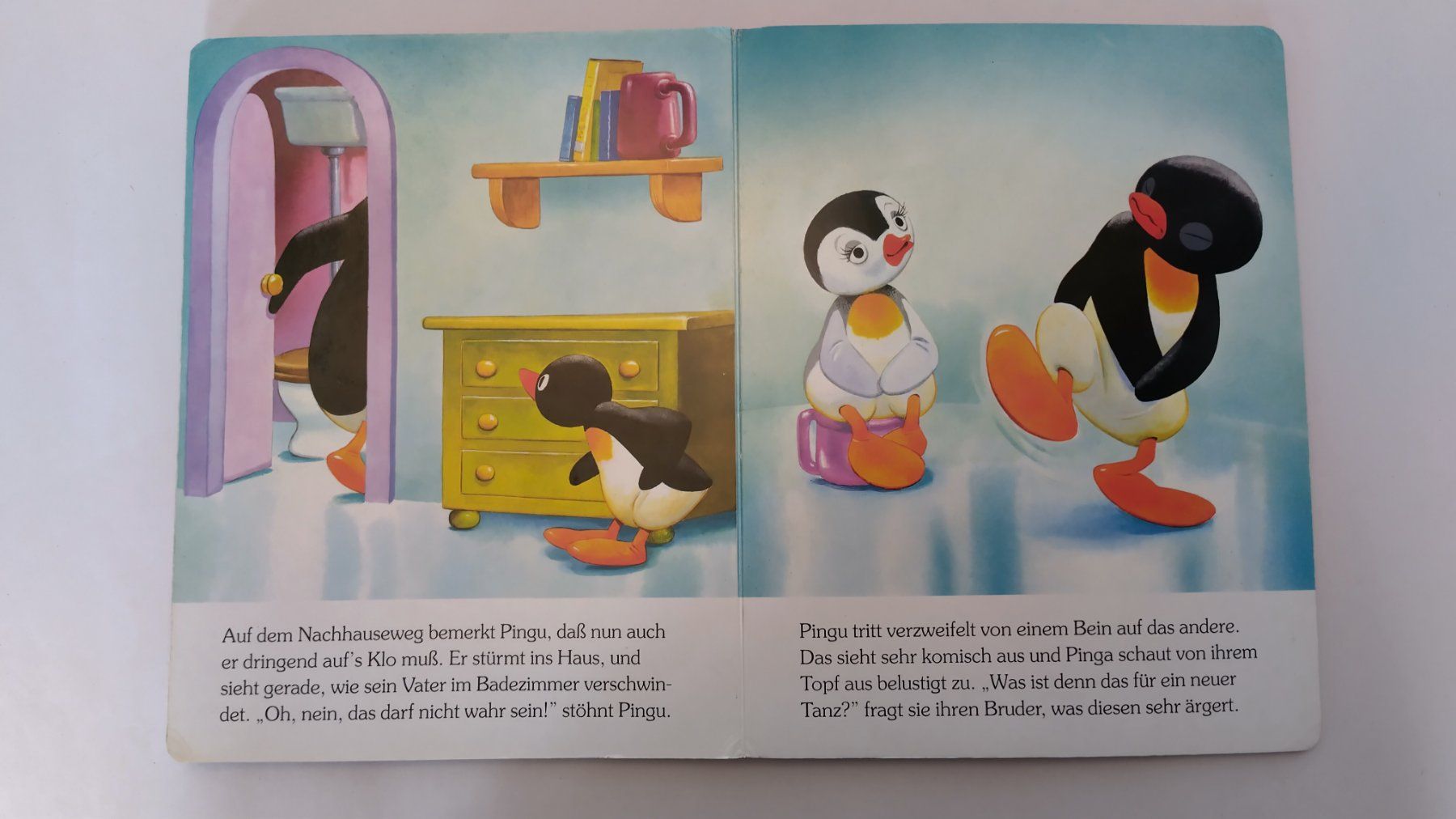 Libri: Pingu - Ein dringender Fall /  Bilderbuch 1993 / Kartoniert – Usato da Bellach venduto da JingleJerry 4