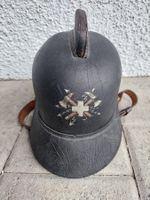 Alter Feuerwehr-Helm aus Leder, Rarität!