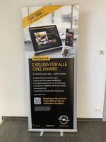Roll Up Banner von Opel  my Opel