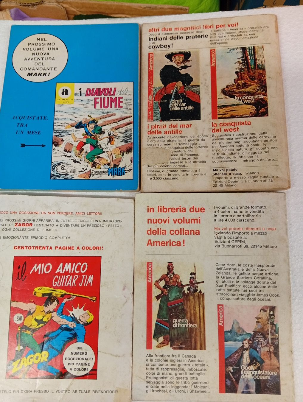 Comics: Comics -fumetti: Comandante Mark collana Araldo – Gebraucht aus Bodio TI von djsep61 4