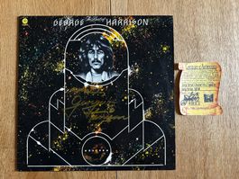 Autogramm LP Vinyl George Harrison selten AKTION