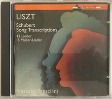 FRANZ LISZT / VITTORIO BRESCIANI - SCHUBERT SONG TRANSCRIPTI