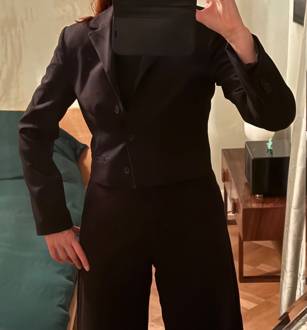 Zara Jacken: Schwarzer Blazer von Zara, Gr. S 36 top – Gebraucht aus Bern von nelke08 5