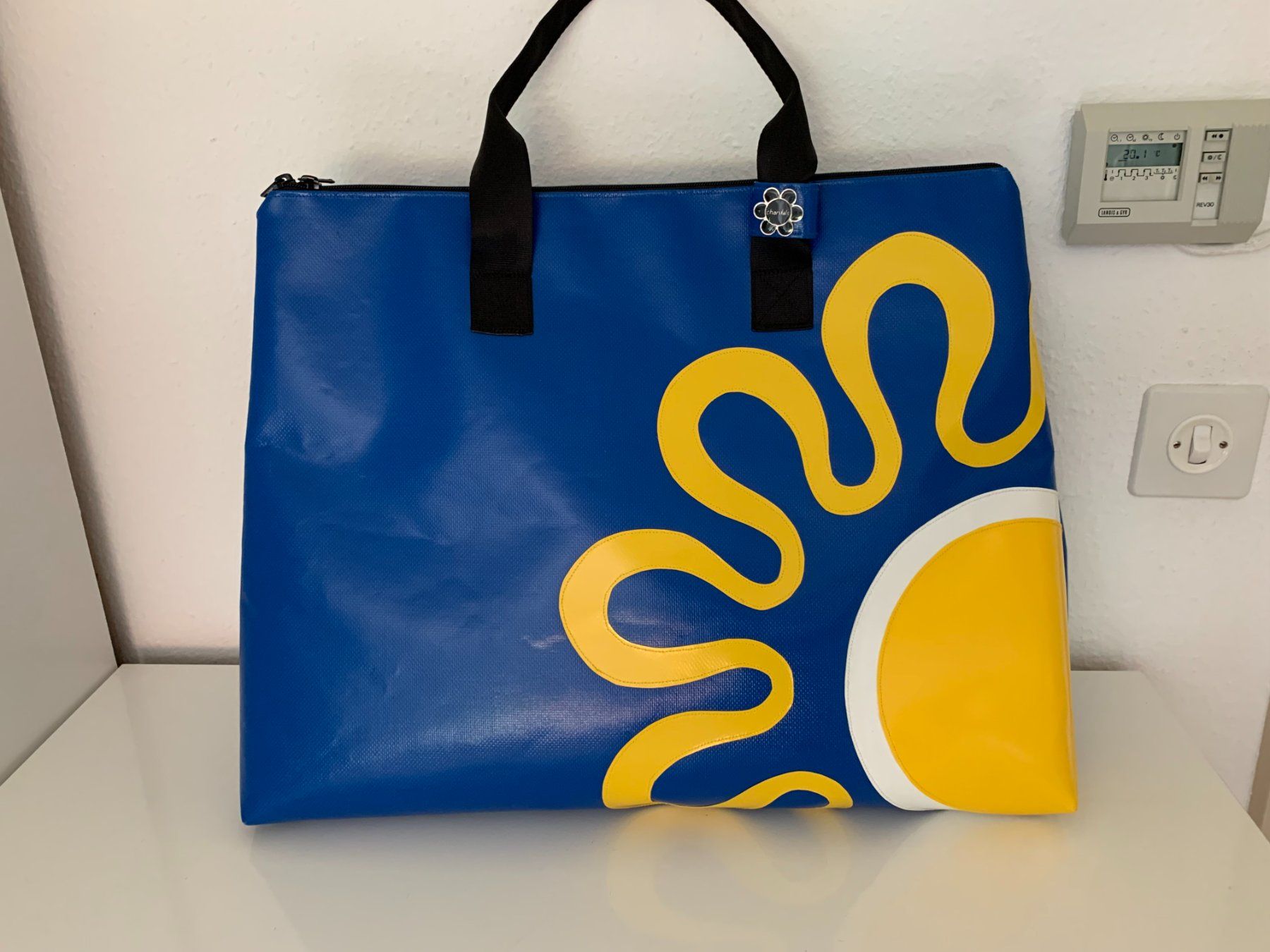 Borse da donna: Blachen Tasche, Handarbeit, NEU – Nuovo (secondo la descrizione) da Worb venduto da farben20zauber