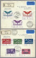 3.10.1925, GENÈVE-LAUSANNE-SION-MAILAND, SF 25.8c, SBK 445.-