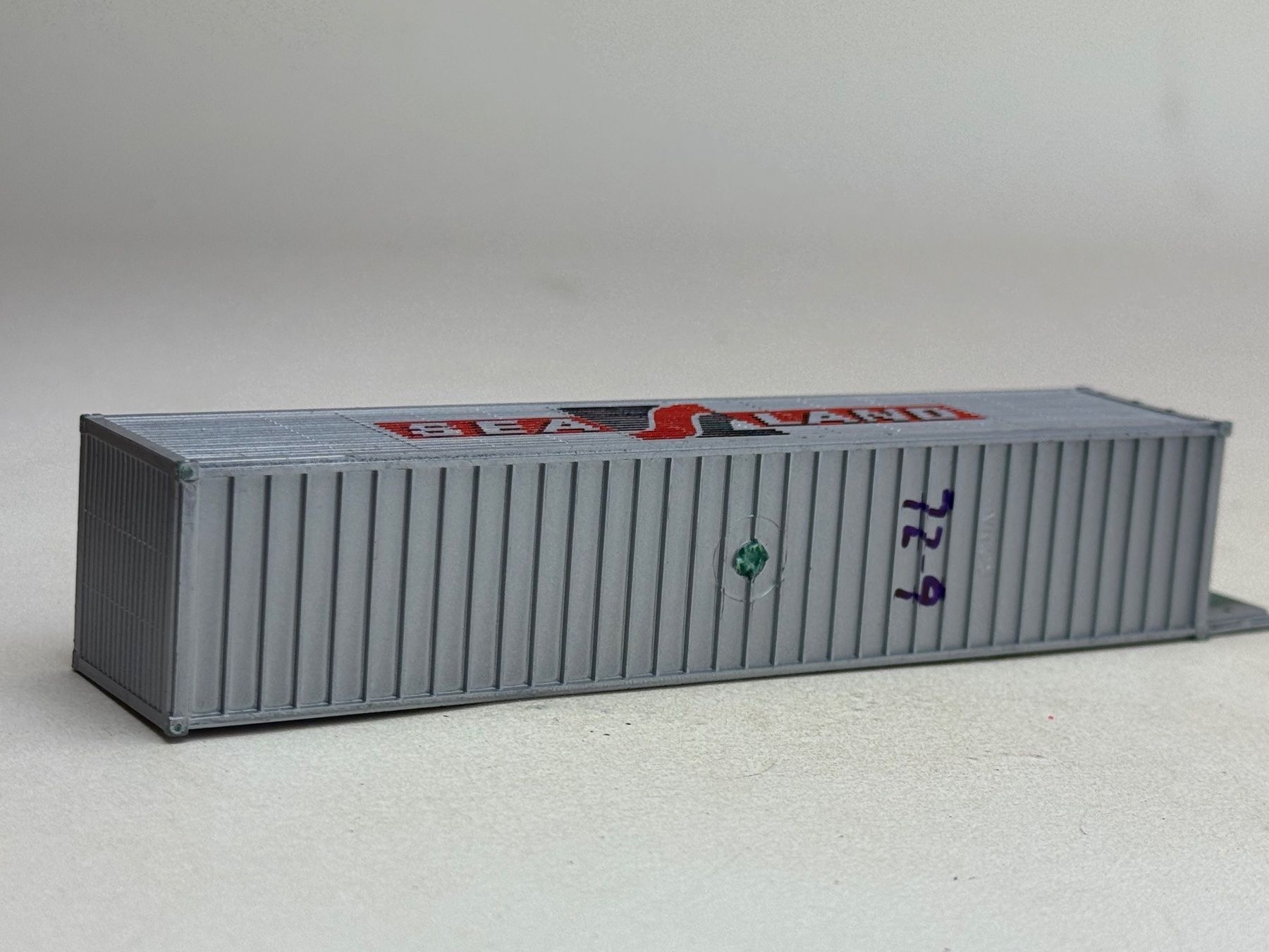 Modellini di ferrovie: EB- 40 Ft. Container Sea Land silbern – Usato da Elm venduto da Wikmtz 2