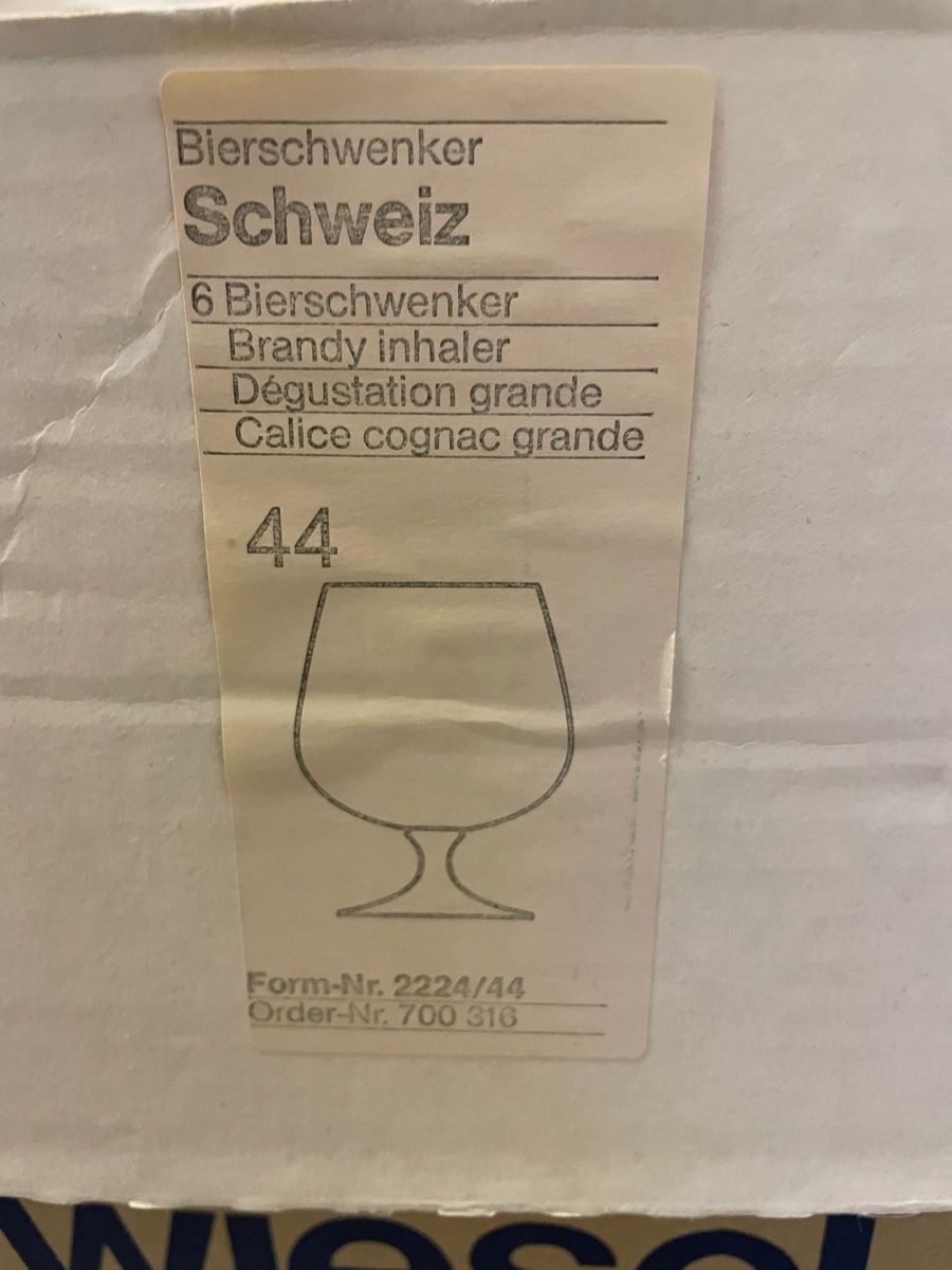 Gläser: 39 Cognac Gläser – Gebraucht aus Gretzenbach von jan187 3