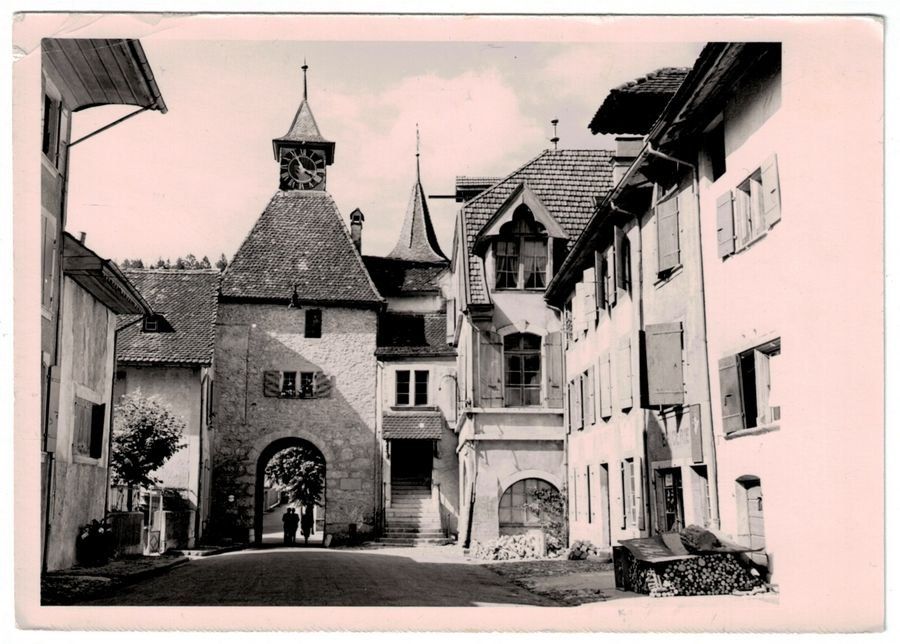 Cartoline postali: Valangin, vers 1940 – Usato da Frauenfeld venduto da POML