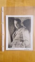 Ralph Bellamy, Original Autogramm auf Grossfoto in s/w