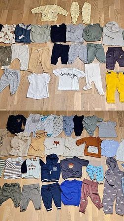 Garde-robe bébé garçon 0-12 mois, plus de 100 pièces