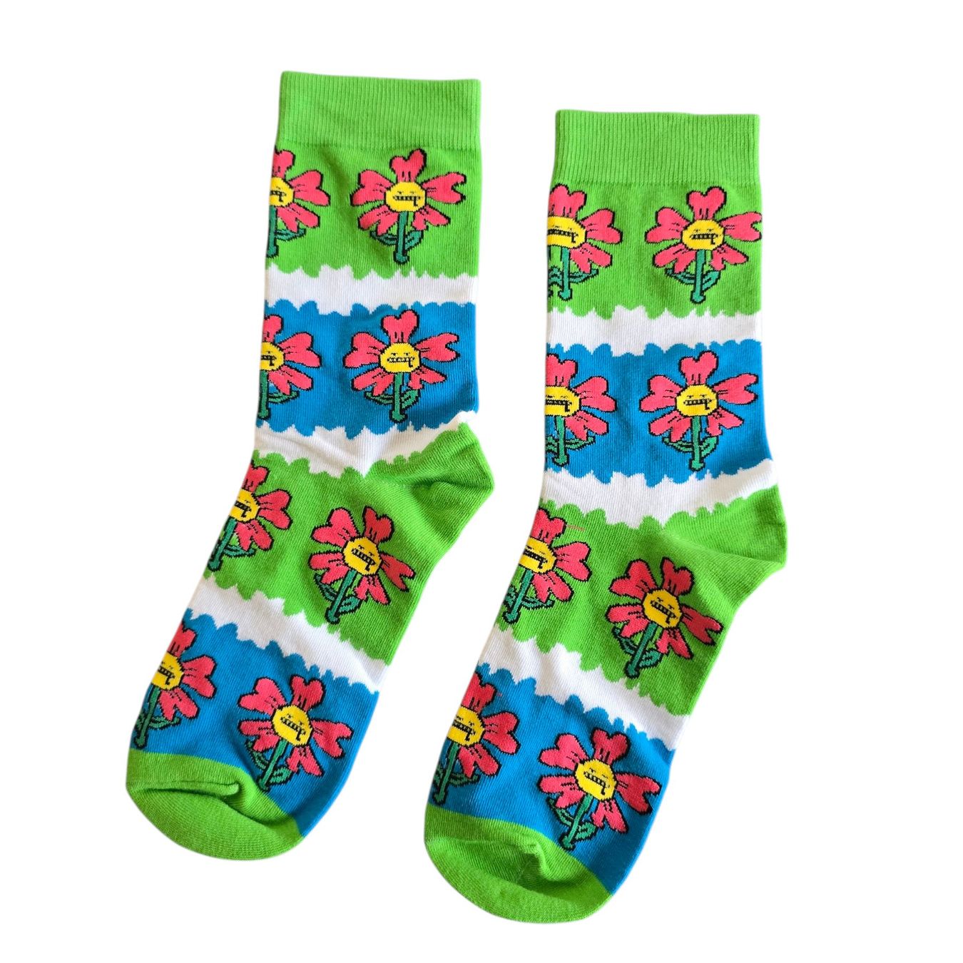 Chaussettes: Socken Blumen / Flowers – Neuf avec emballage d'origine à Zürich par amysmith 1