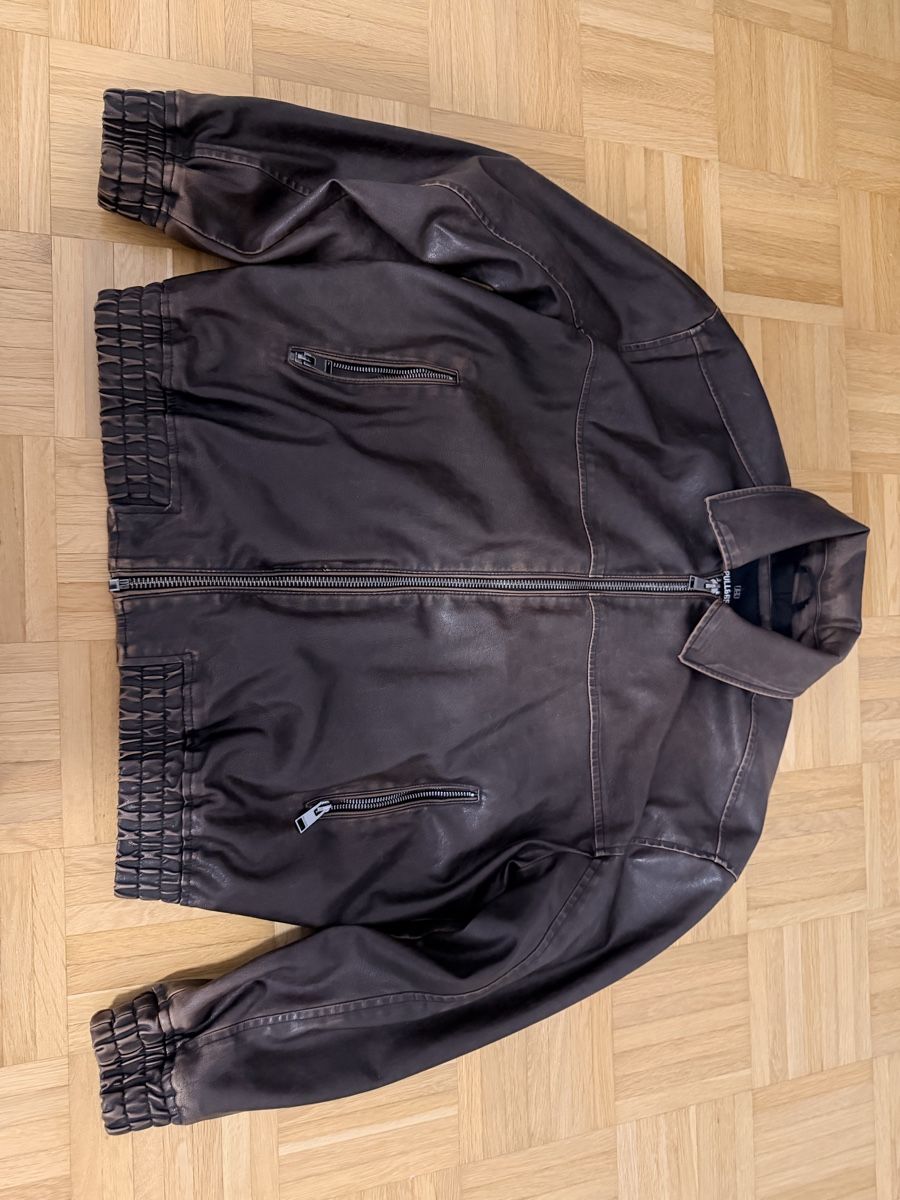 Pull&Bear Giacche: Lederjacke dunkelbraun Grösse M gebraucht – Usato da Dietikon venduto da nnelzv7