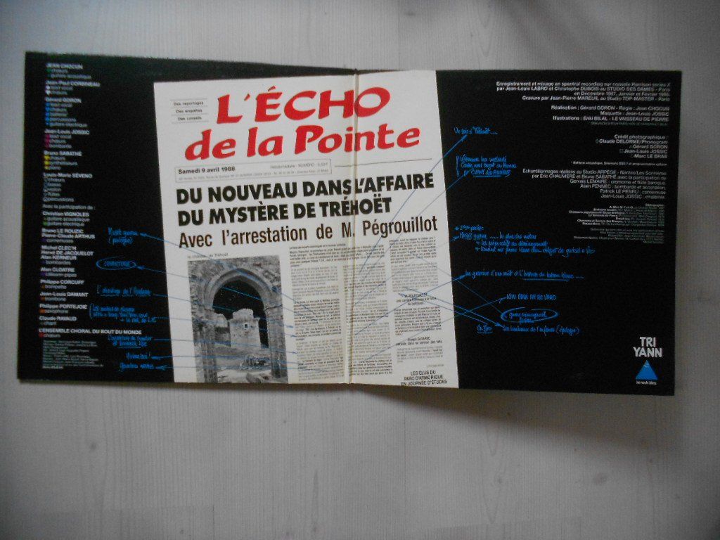 Dischi in vinile: TRI YANN  -  LE VAISSEAU DE PIERRE – Usato da Bex venduto da Giorgiob 2