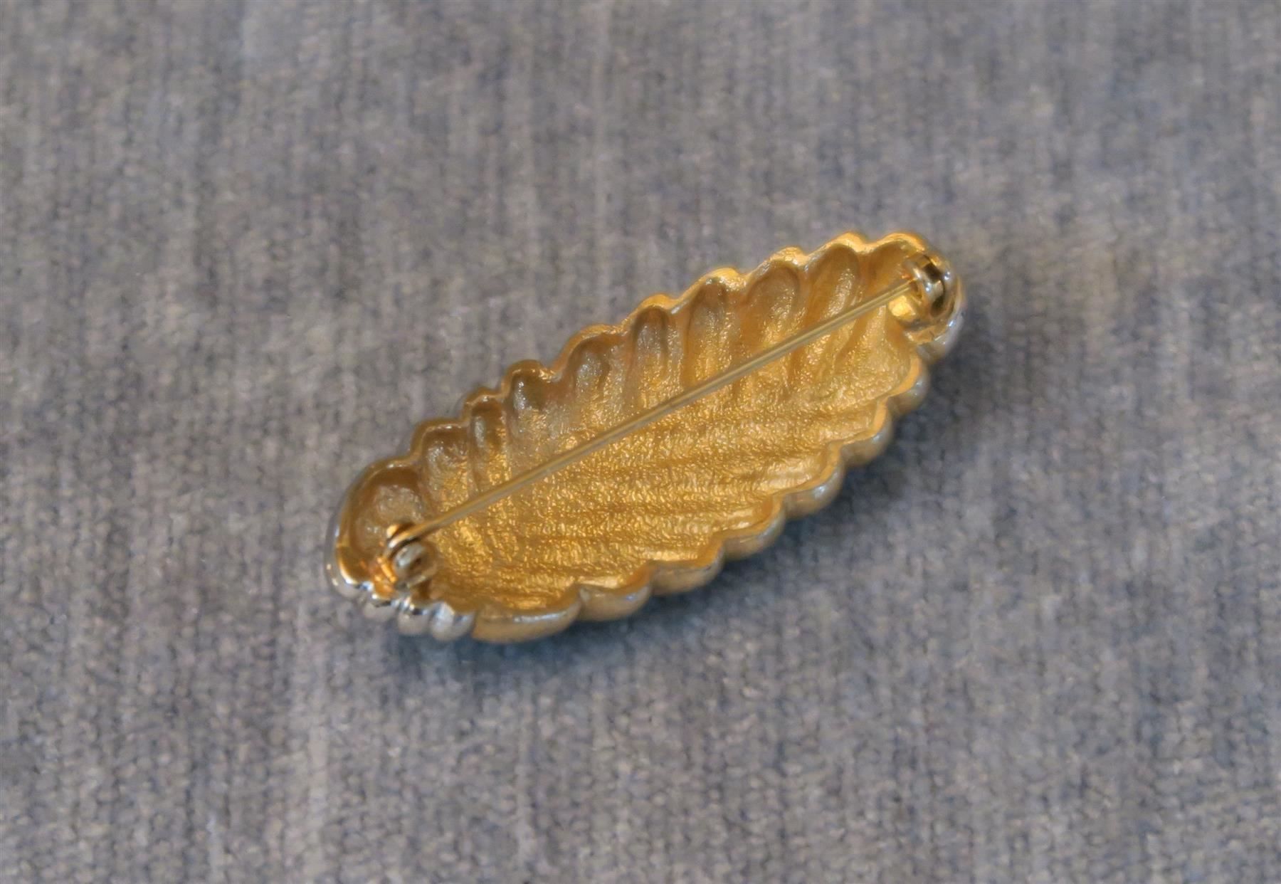 Spille & Fermagli: Brosche oval gestreift – Usato da Brittnau venduto da marlenestone 4