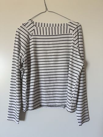Langarmshirt gestreift The Swiss Label Groesse 40 93% Viscos