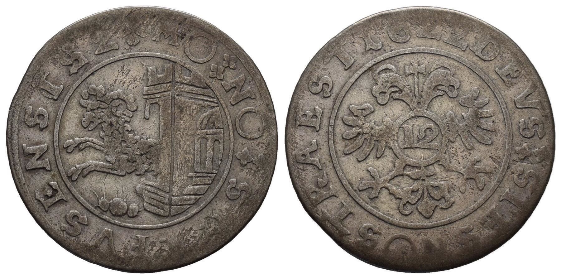 Tutti le monete: Schaffhausen Halbdicken 1622  /289/ – Usato da Trimbach venduto da Solothurn1