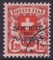 Dienstmarke SDN SBK-Nr. 24 (Wappenmuster 1922-1925)