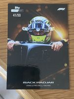 Topps F1 Karte Isack Hadjar Oracle Red Bull Racing 41/50