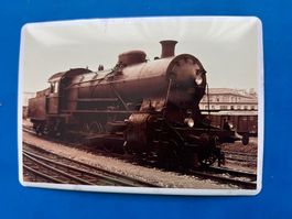 BLECHTAFEL MIT SBB DAMPFLOKI  C5/6 NR 2954 (1964)
