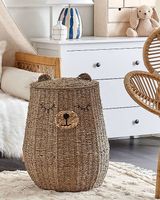 Panier à linge/jouets enfant, en herbier marin naturel