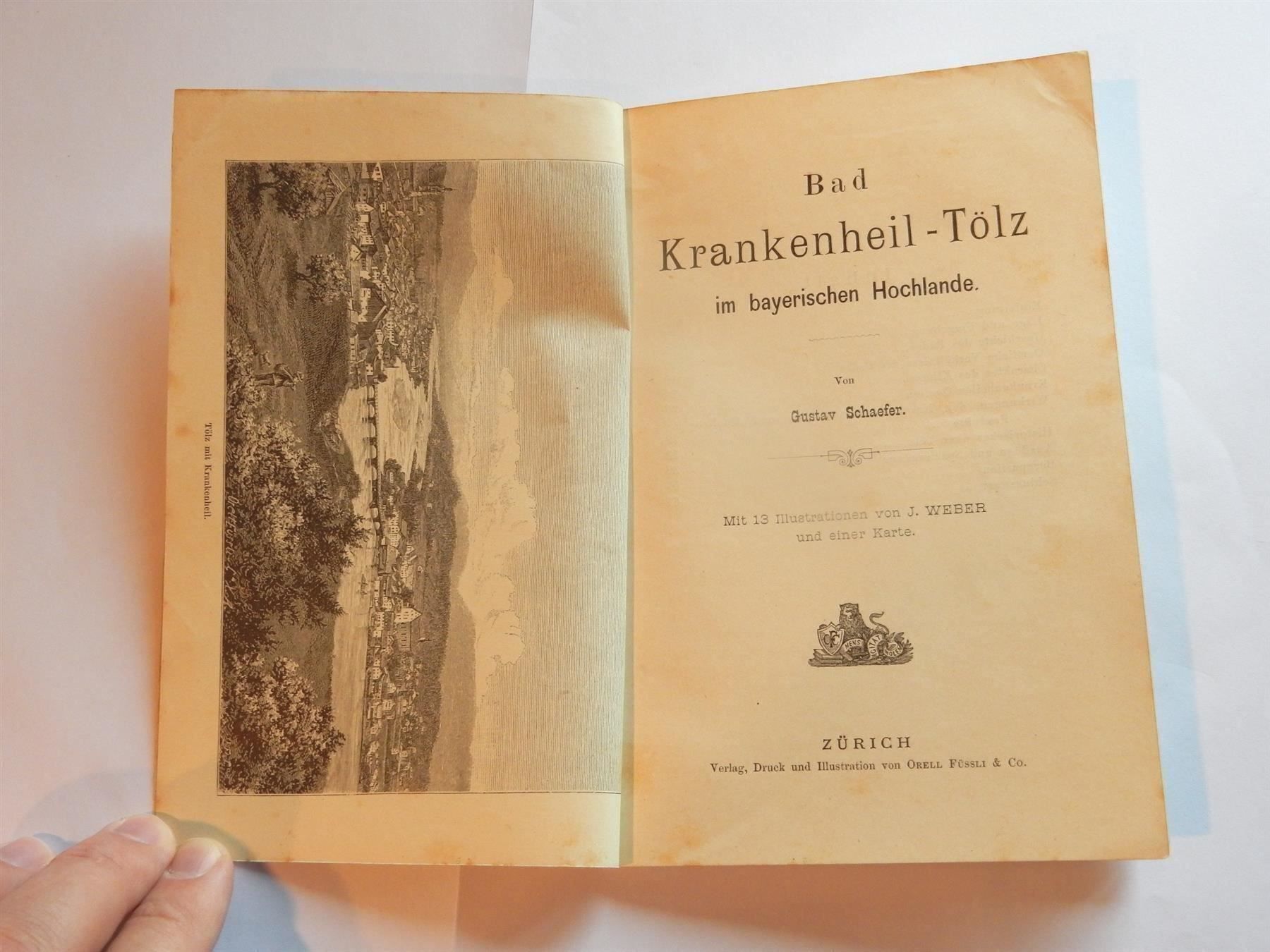 Libri: Wanderbilder - Bad Krankenheil-Tölz – Usato da Hombrechtikon venduto da Bruenel 1