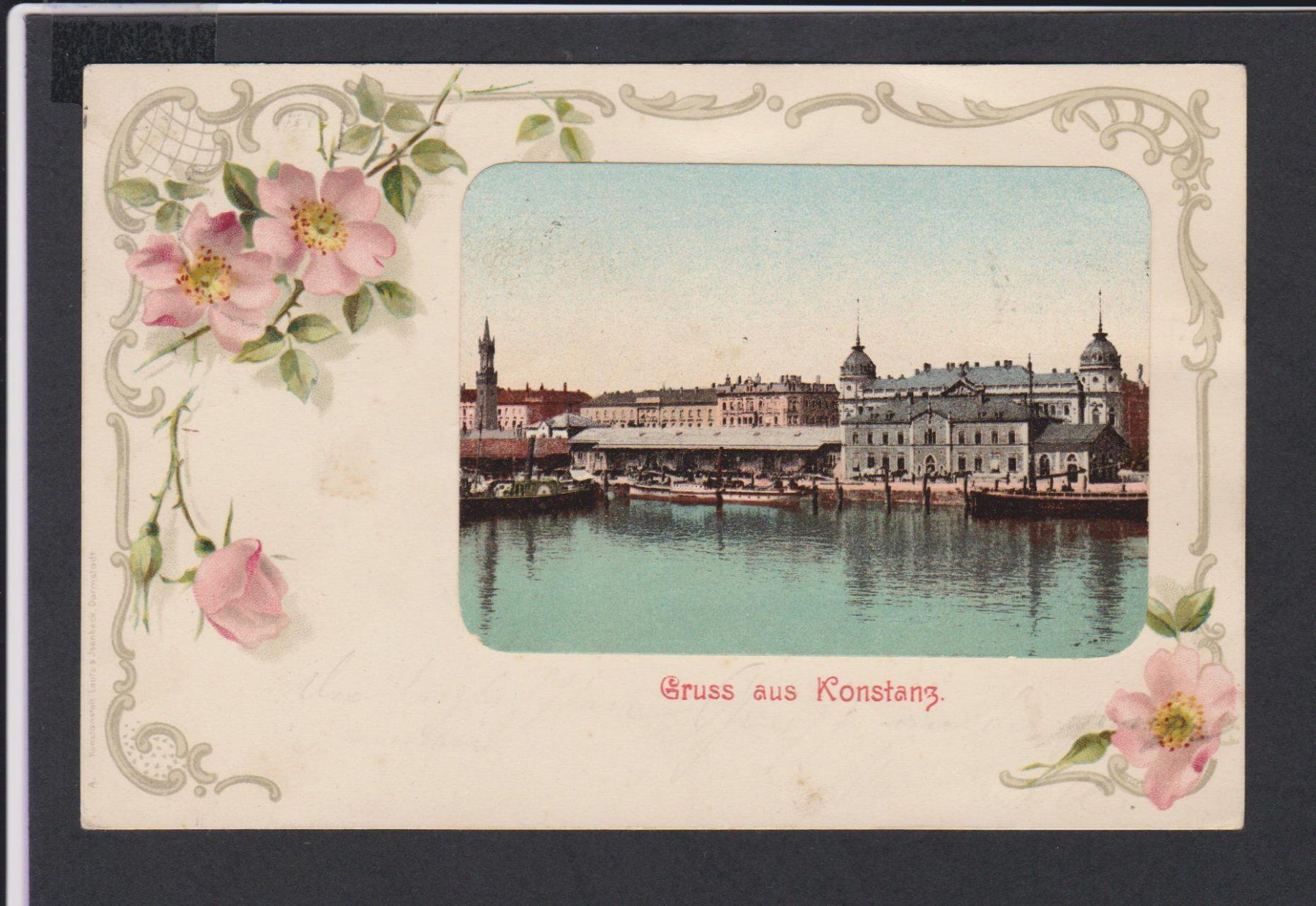 Cartoline postali: Konstanz  TG   -   alte Ansichtskarte gest. 13.9.1901 – Usato da Vitznau venduto da Ropaku