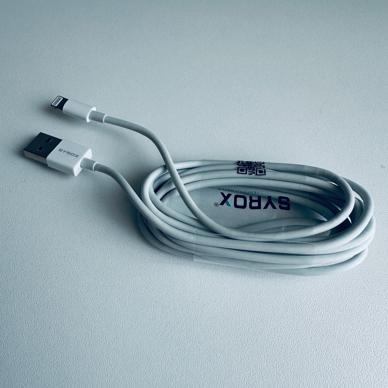Cavi: SYROX Schnell Lade-Datenkabel USB auf Lightning Kabel 2m – Nuovo (secondo la descrizione) da Basel venduto da MY.AIRPODS.SHOP 2