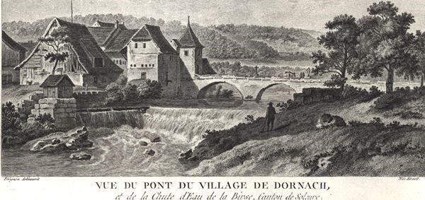 Incisioni: Dornach Originalkupferstich 1780 – Usato da Rafz venduto da Helvet32 1