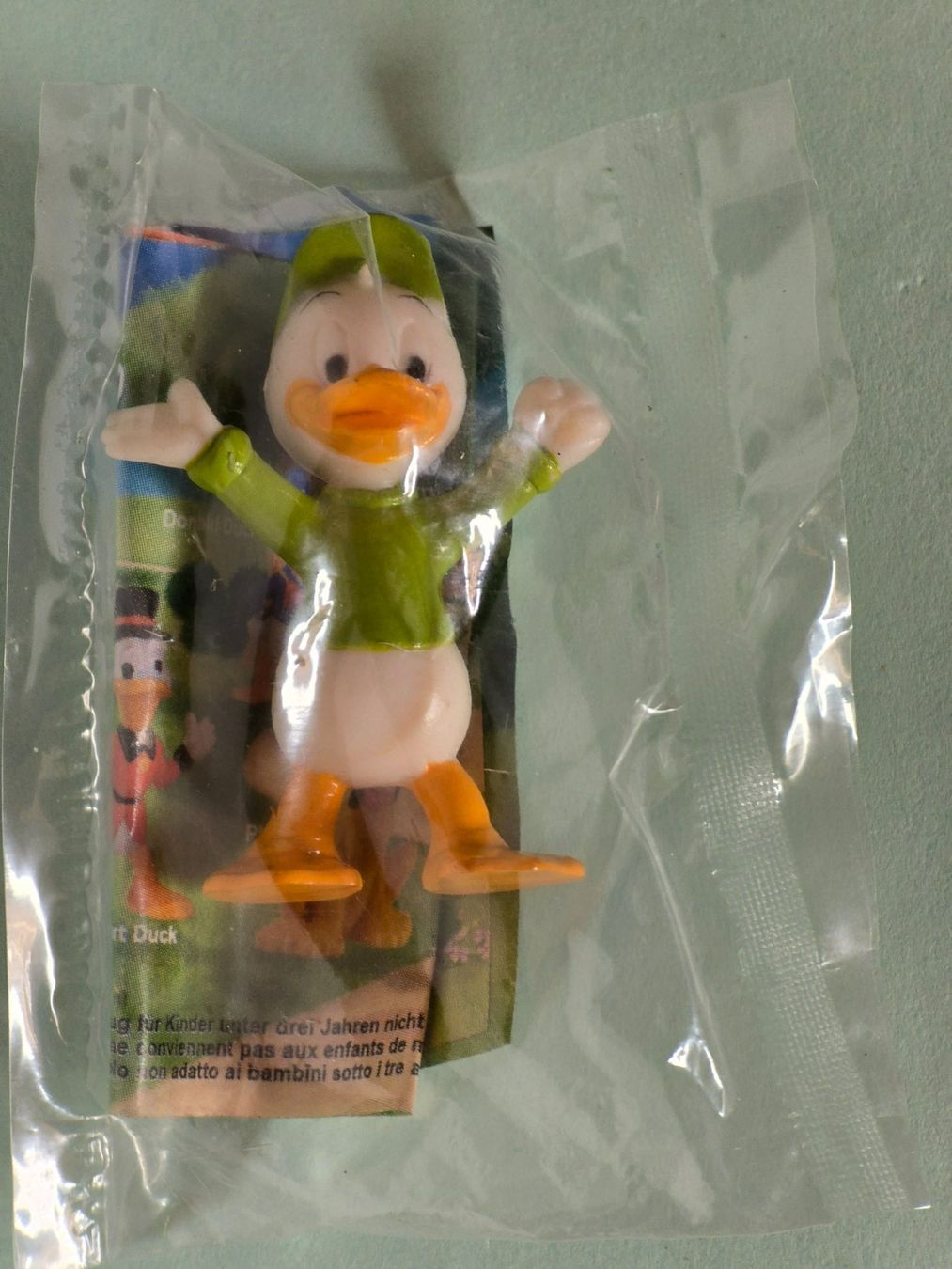 Disney Statuette: Track Disney-Minifigur grün – Nuovo e nell'imballaggio originale da Hornussen venduto da Corvette- 4