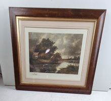 Lithographie in schönen Bilderrahmen Holland