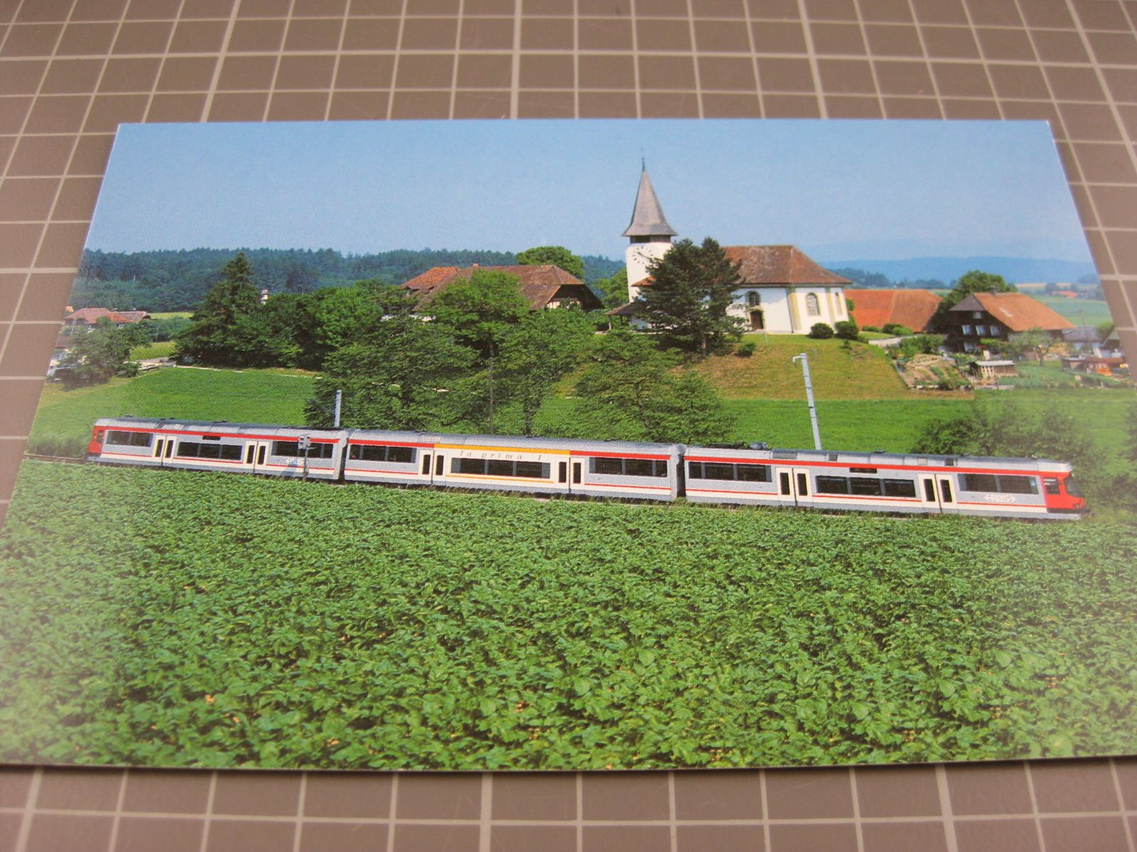 Cartoline postali: AK Grafenried mit Zug – Nuovo (secondo la descrizione) da Malters venduto da Marosko