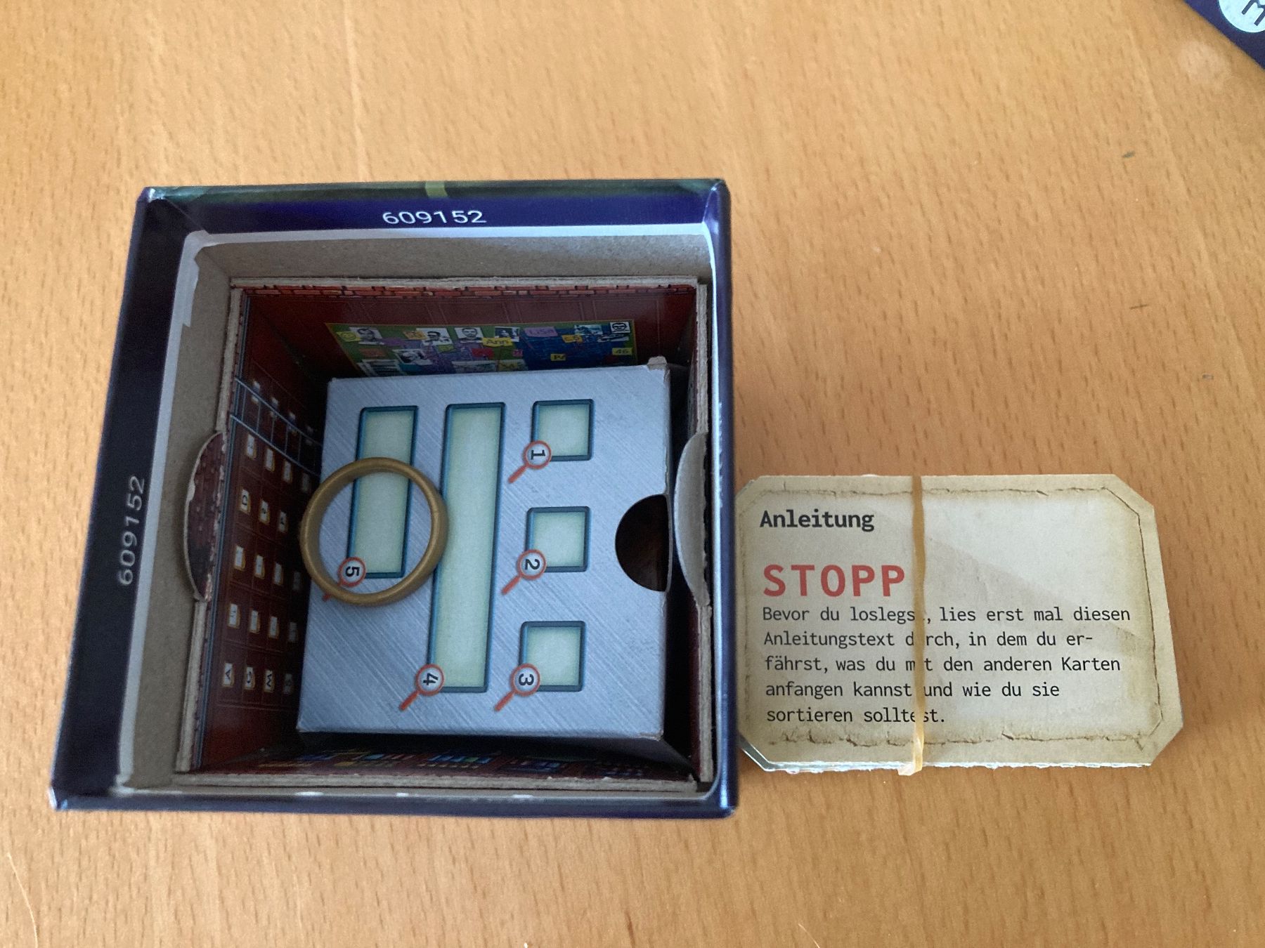 Ravensburger Giochi: Rätselspiel Mystery Cube "Agentenbüro" – Usato da Gelterkinden venduto da froggy80 2
