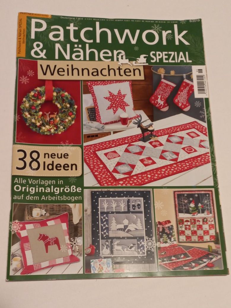 Riviste & Magazine: Magazin Patchwork & Nähen Spezial: Weihnachten,2019 – Usato da Winistorf venduto da acreativ4
