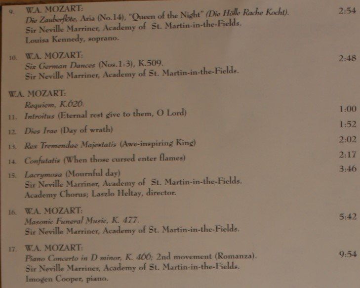 CD: Amadeus - Pioneer Special Edition – Usato da Luzern venduto da CONTENTI 2