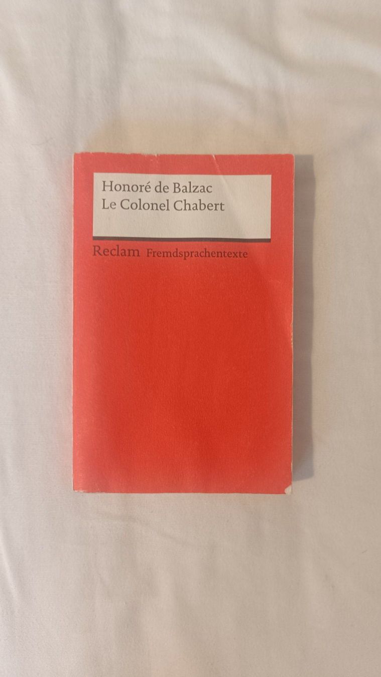 Libri: Le Colonel Chabert / Honoré de Balzac – Usato da Feuerthalen venduto da SeMiUnt