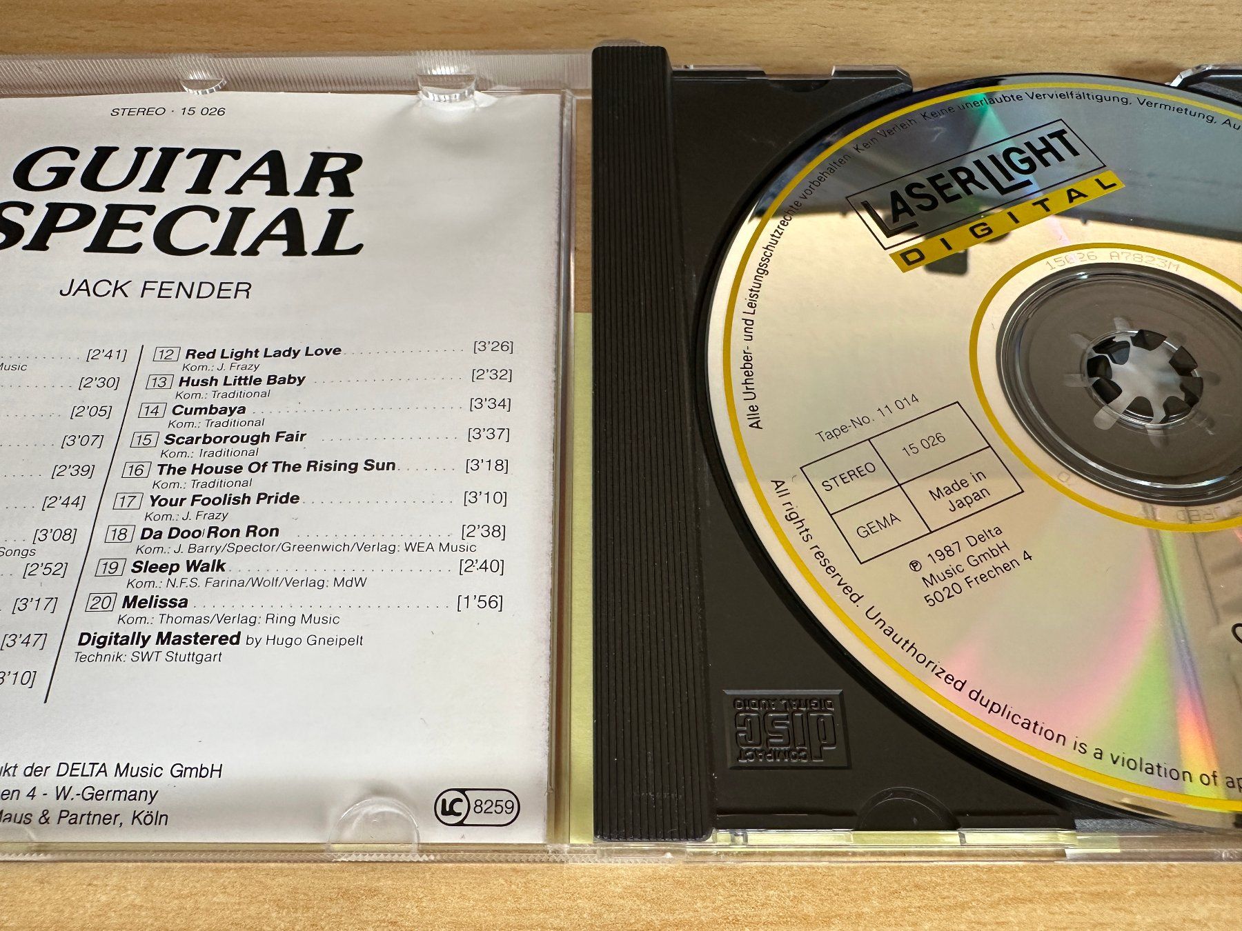 CDs: Jack Fender – Guitar Special – Gebraucht aus Rikon im Tösstal von Alpenmutz 2