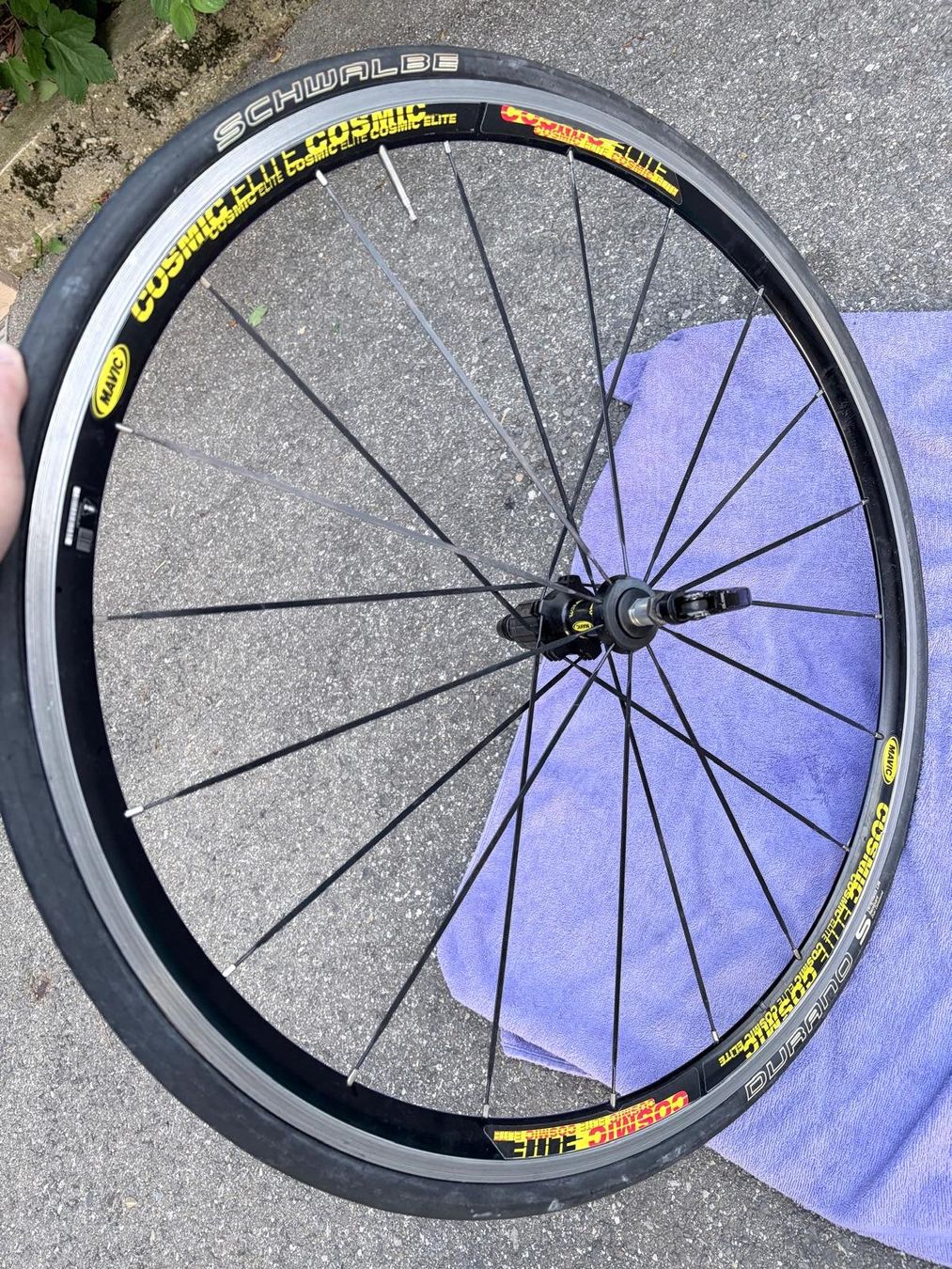 Pneumatici & Ruote complete: Roue Shimano Mavic Cosmic Elite – Usato da Lausanne venduto da van_8p85