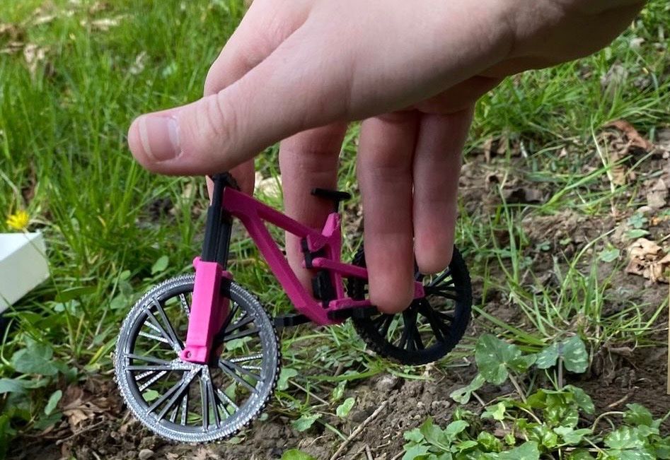 Giocattoli: Fingerbike gelb mit Rampe – Nuovo (secondo la descrizione) da Jona venduto da Eve10 2