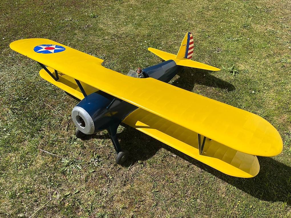 Kit di modellismo & Modellini statici: Modellflugzeug Stearman PT-17 164cm Spannweite – Usato da Lufingen venduto da slowflyer1 2