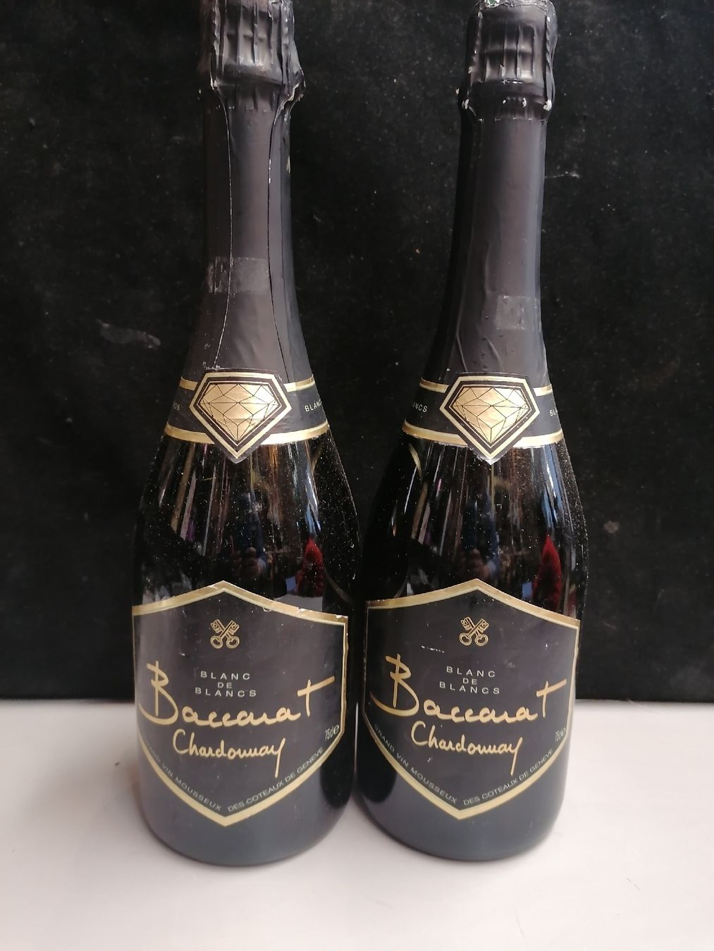 Spirituosen: 2 BOUTEILLES BACCARAT CHARDONNAY – Gebraucht aus Genève von Leboucheoreilles