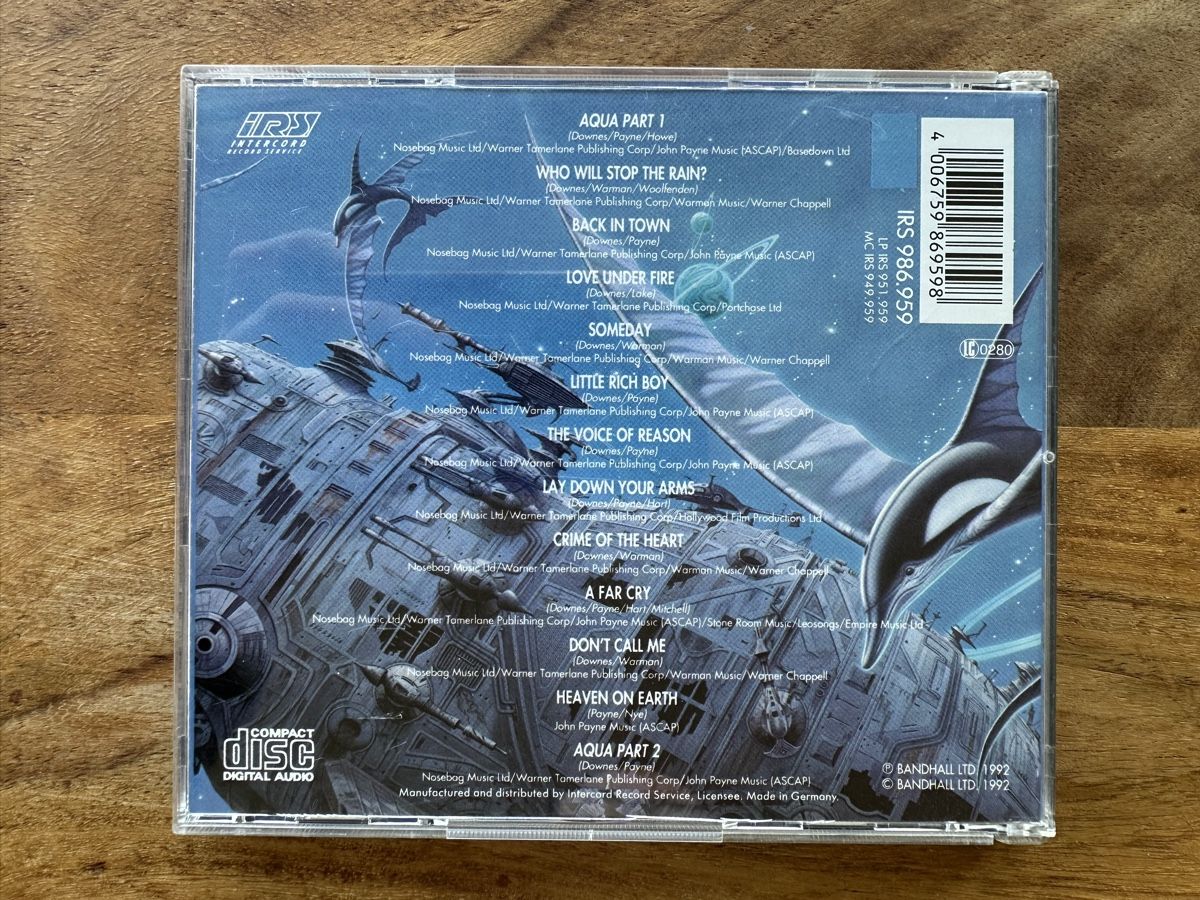 CD: Asia - Aqua – Usato da Horgen venduto da flyingpenguin2000 2